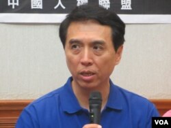 台灣在野黨國民黨立委陳學聖(美國之音張永泰拍攝)