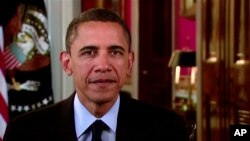 President Barack Obama delivers his weekly address for 4 Sep 2010