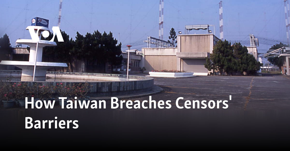 How Taiwan Breaches Censors' Barriers