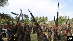 Anggota kelompok militan Filipina MILF. (Foto: ilustrasi)