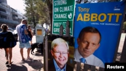 Chiến thắng của liên đảng Tự do-Quốc gia do ông Tony Abbot lãnh đạo kết thúc 6 năm cầm quyền của Đảng Lao động của ông Kevin Rudd.