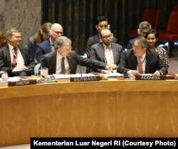 Wakil Tetap RI di PBB, Dubes Dian Triansyah Djani, mengatakan sejumlah negara akui sikap tegas Indonesia dalam isu-isu di Timur Tengah, New York, 26 Maret 2019. (Foto: Kementerian Luar Negeri RI)