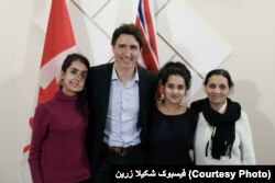 Shakila Zareen bersama Perdana Menteri Kanada. (Foto: Courtesy)