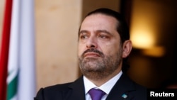 PM Lebanon Saad al-Hariri di Beirut, Lebanon, 24 Oktober 2017. (Foto: dok).