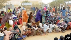 Layin 'yan gudun hijira a wani sansani dake kasar kenya.