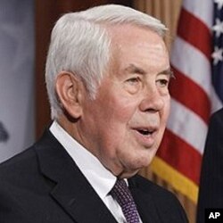 Senate Foreign Relations Committee's ranking Republican, Sen. Richard Lugar (File Photo).