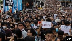 香港反送中抗議活動首次擴大到九龍地區