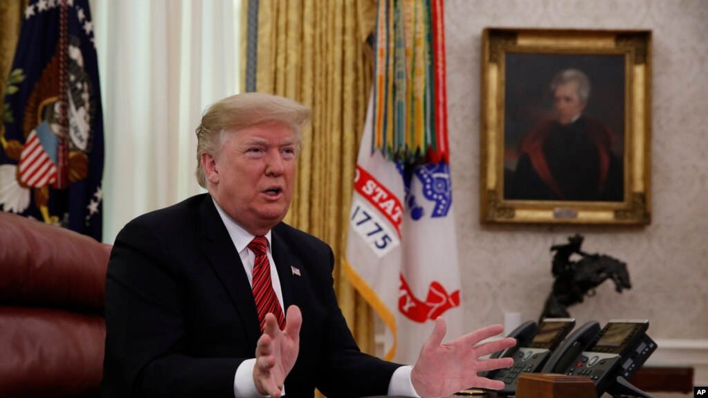 Trump fajëson demokratët për mbylljen e pjesshme të qeverisë