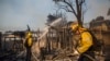 کیلی فورنیا میں جنگل کی آگ کے باعث آبادی کا انخلا