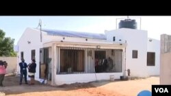 Nesta imagem de arquivo, uma casa usada por malfeitores para reter pessoas raptadas, em Maputo