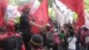 Demo Buruh di Balai Kota Jakarta Tuntut Kenaikan Upah