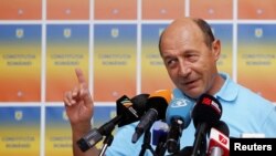 Rumunski predsednik Trajan Basesku