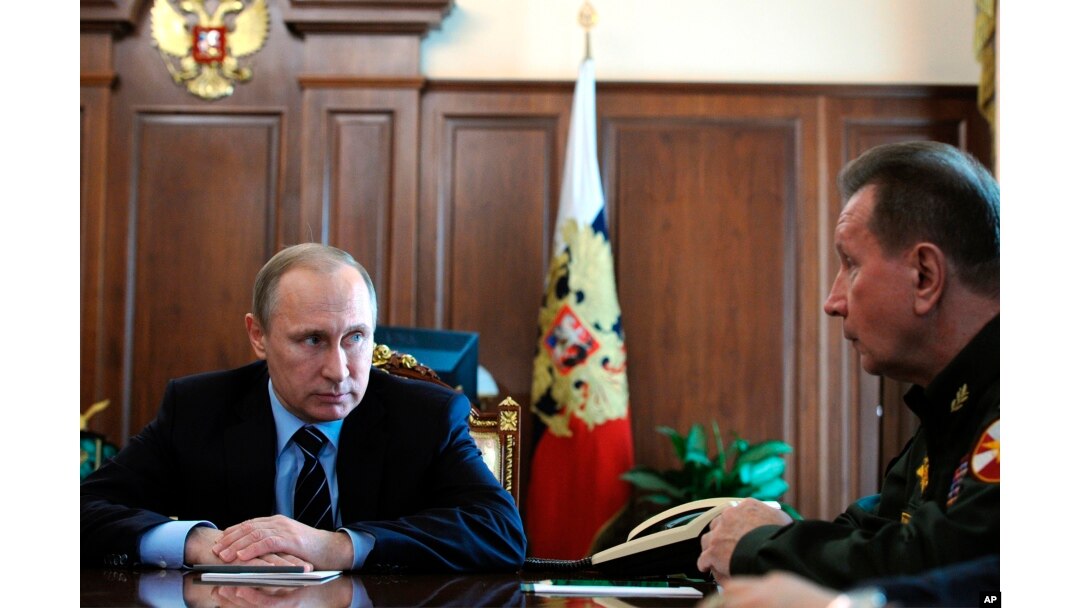 Rusya Cumhurbaşkanı Putin ve Ulusal Muhafız Komutanı Viktor Zolotov