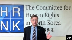 미국 인권단체 '북한인권위원회'의 그레그 스칼라튜 사무총장 (자료사진)