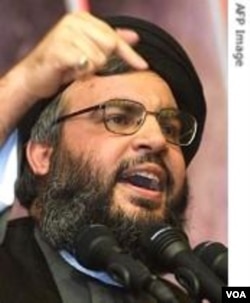 Pemimpin Hezbollah, Hassan Nasrallah.