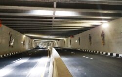 Terowongan di bawah Bandara YIA ini sepanjang 1,4 kilometer. (Foto: Humas Kemen PUPR)