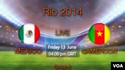 CAMEROUN V MEXICO