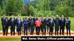 Các lãnh đạo của 7 nước mạnh nhất thế giới tại cuộc họp thượng đỉnh của khối ở 