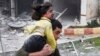Chính phủ Syria đánh bom một quận ở Aleppo, giết 16 người