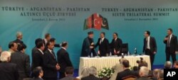 ملاقات رهبران افغانستان و پاکستان در استانبول