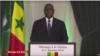 Adresse à la nation du Président Macky Sall, Dakar, 31 décembre 2019. (VOA/Seydina Aba Gueye)