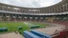 Une vue générale du stade Olembe à Yaoundé, au Cameroun, le 8 août 2021.