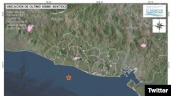 Gempa bumi di El Salvador.