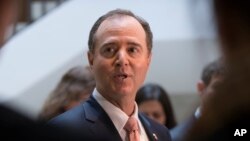 FILE - Rep. Adam Schiff, D-Calif., ranking member of the House Intelligence Committee.