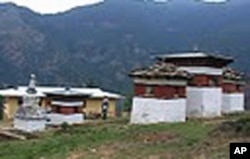 Neyphug Monastery grounds, Bhutan