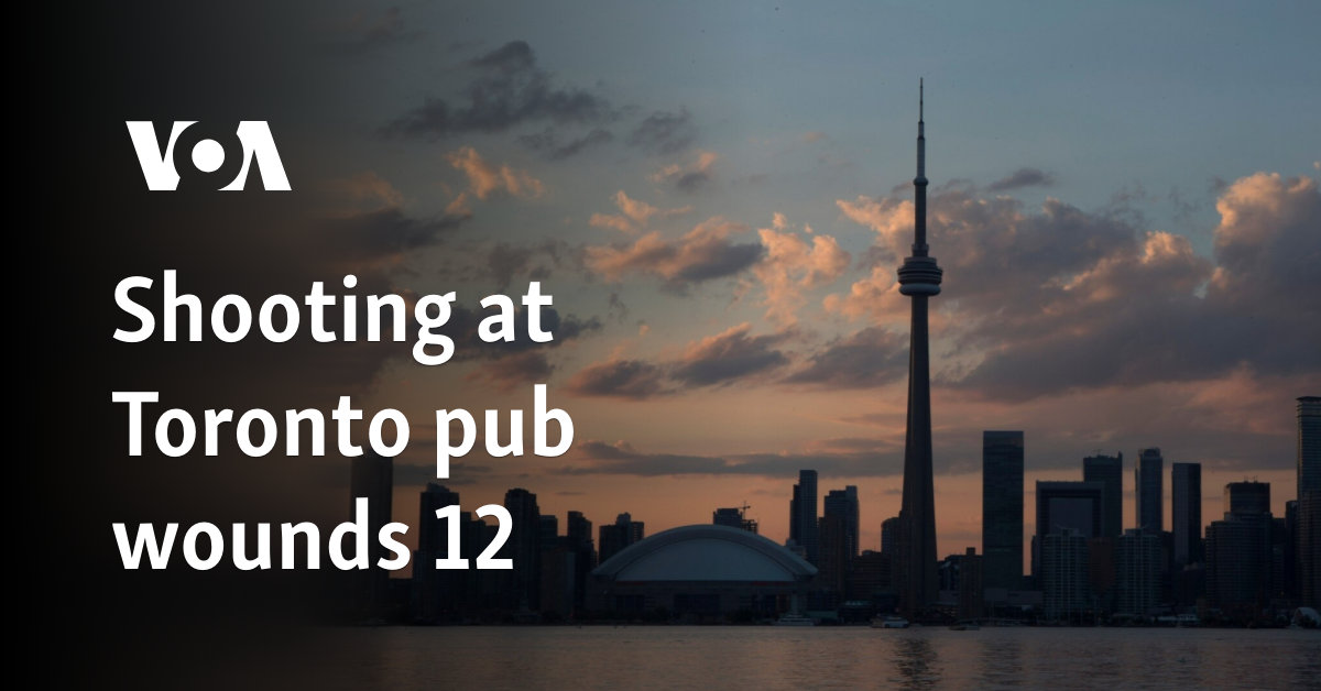 Shooting at Toronto pub wounds 12