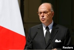 French Interior Minister Bernard Cazeneuve.