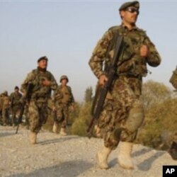 افغان فوج کے زیر تربیت اہلکار