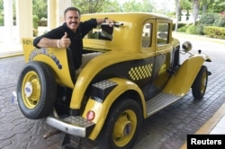 Ron Magill, a prominent Cuban-American who works as spokesman for the Miami zoo, is pictured in Cuba in this undated handout photo obtained by Reuters May 1, 2015.