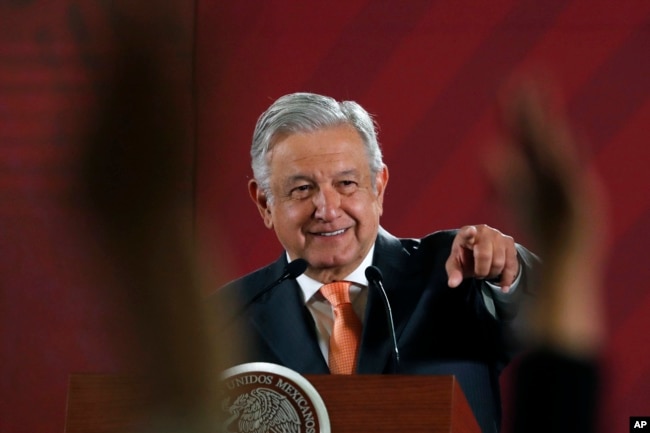 Presidente de México, Andrés Manuel López Obrador. Foto de archivo.