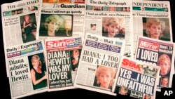 لیڈی ڈیانا کے انٹرویو کے بعد برطانیہ کے مختلف اخبارات میں اول صفحات پر شہ سرخیوں کے ساتھ ردعمل دیکھنے میں آیا۔ 21 نومبر 1995