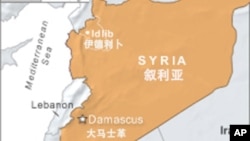 叙利亚的地理位置