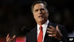 Capres Partai Republik, Mitt Romney menyalahkan reaksi pemerintahan Obama atas serangan terhadap Kedutaan AS di Kairo (foto: dok).