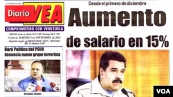 El diario VEA circula desde septiembre de 2003 con una abierta tendencia progobierno.