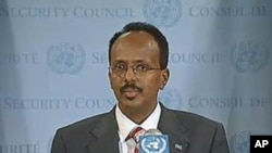Somalia's Prime Minister Mohammed Abdullahi Mohammed