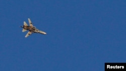 Một máy bay tiêm kích của Syria.