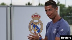 Christiano Ronaldo, bintang klub Real Madrid (foto: dok).