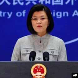 Jiang Yu porta-voz do ministério dos negócios estrangeiros chinês