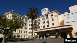 The Hollywood Presbyterian Medical Center is pictured in Los Angeles, California, Feb. 16, 2016. The FBI is investigating a cyberattack that locked down the hospital's electronic database for days, pending payment of ransom to the hackers.