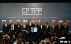 11国部长在智利签署CPTPP
