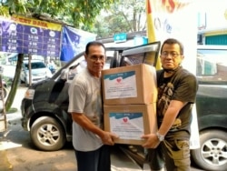 Posko Yasmin Peduli mendistribusikan 200 paket bantuan di beberapa kecamatan di Kota Bogor. (Foto: Peduli Yasmin)
