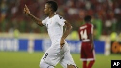 Ghana's Jordan Ayew.