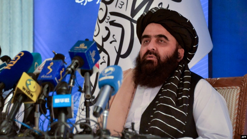 Quyền Bộ trưởng Ngoại giao Taliban Muttaqi Amir Khan Muttaqi.