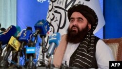 Quyền Bộ trưởng Ngoại giao Taliban Muttaqi Amir Khan Muttaqi.