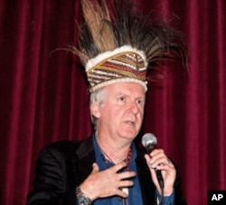 Director James Cameron says 'Avatar' was meant to be a wake-up call to the civilized world.