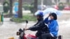 强台风“纳沙”侵袭中国海南岛